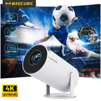 Magcubic Projector HY300 Pro 8K Android 14 Dual Wifi6 290ANSI Allwinner H726 BT5.4 1080P 1280*720P Home Cinema Outdoor Projector