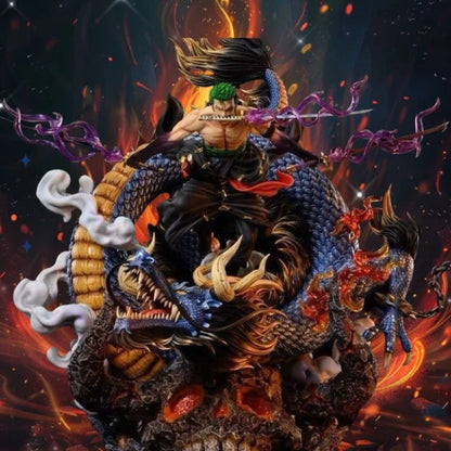 One Piece – Roronoa Zoro vs. Kaidou GK Statue | Epische Kampfszene Actionfigur