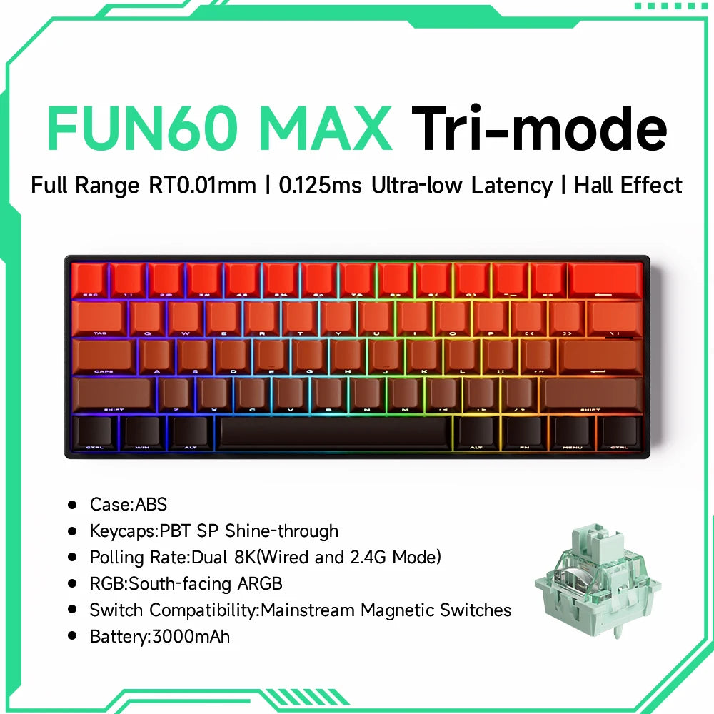 60% Wireless Rapid Trigger Tastatur