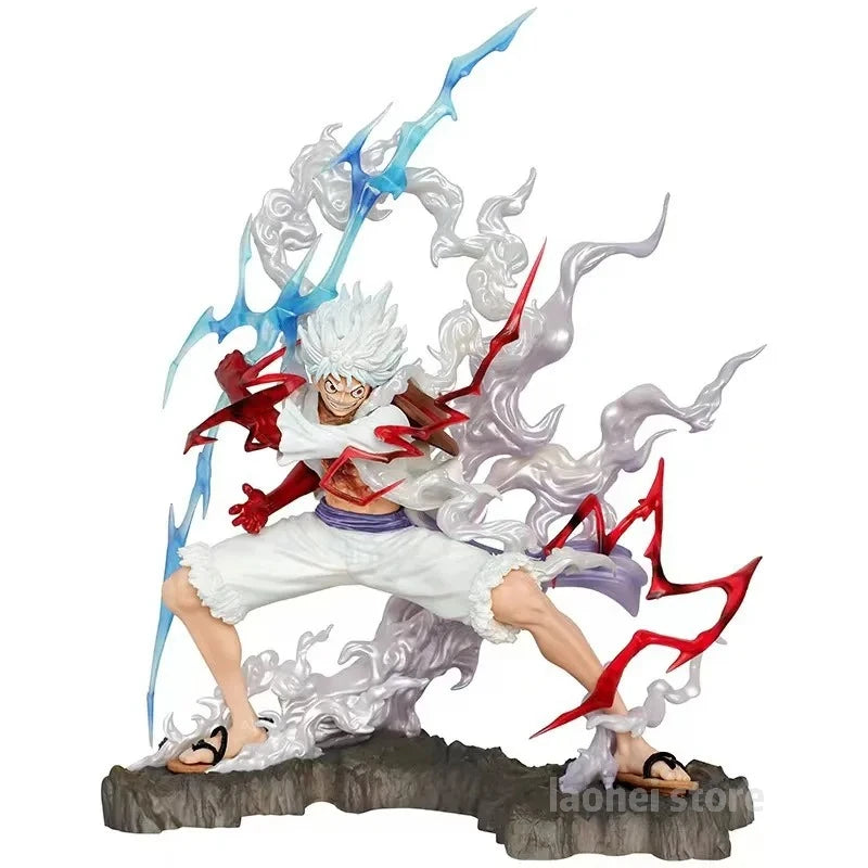 One Piece – Monkey D. Luffy Gear 5 Actionfigur 25 cm | Nica Lightning Statue