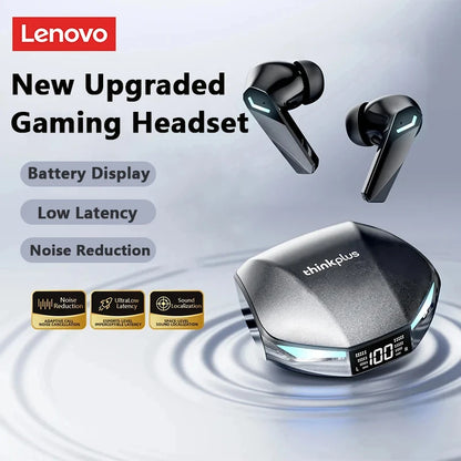 Lenovo XT53 Bluetooth 5.4 Gaming Earphones | LED Anzeige, Wasserdicht, Kabellos