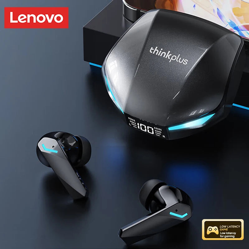 Lenovo XT53 Bluetooth 5.4 Gaming Earphones | LED Anzeige, Wasserdicht, Kabellos