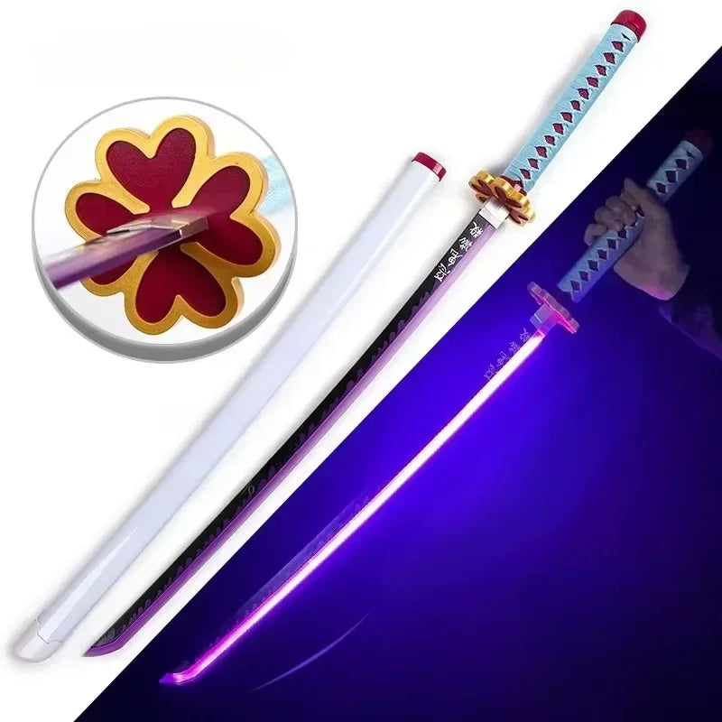 Leuchtendes Dämonentöter Katana Flammen-Edition