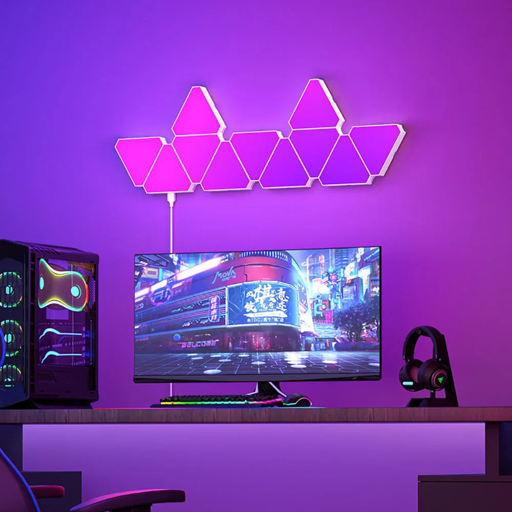 Modulare Smart RGB Rhythmus Wandpaneele