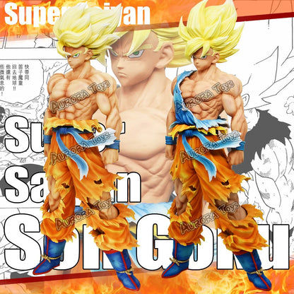 Dragon Ball Super Saiyan Goku 28cm Sammlerfigur – PVC Actionfigur