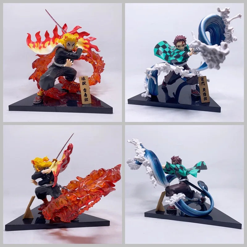 Demon Slayer – Kamado Tanjiro & Rengoku Kyoujurou Figurenset | Anime Sammlung