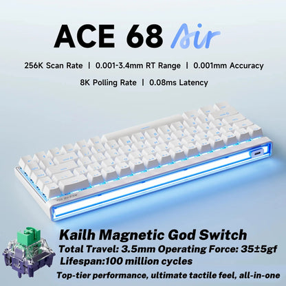 Ace68 Air Hall Effect Gaming Tastatur