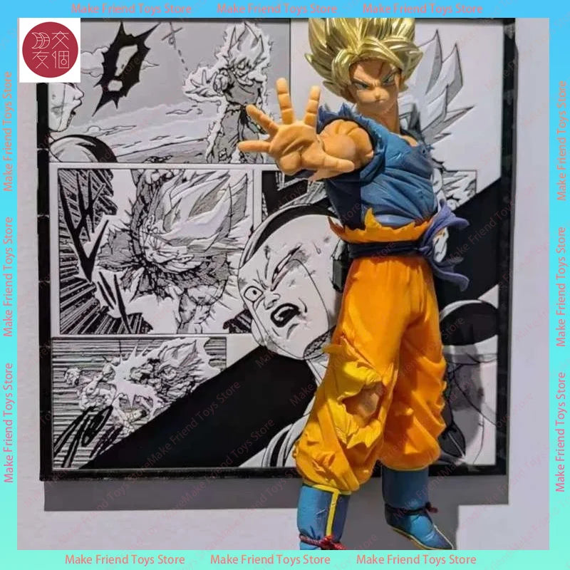 Gogeta Magnetische Power-Up Lichtskulptur