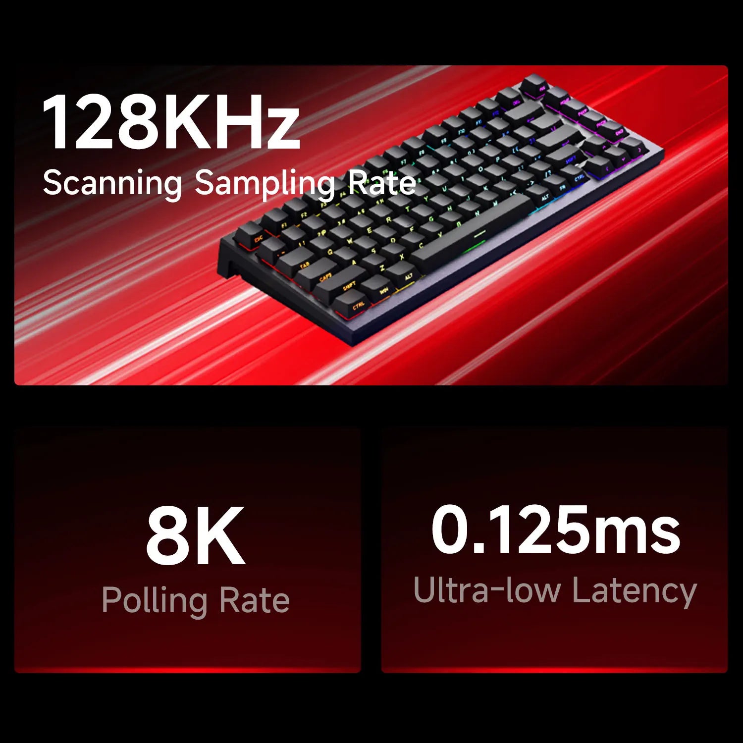 TAC75 Magnetic Rapid Trigger Keyboard