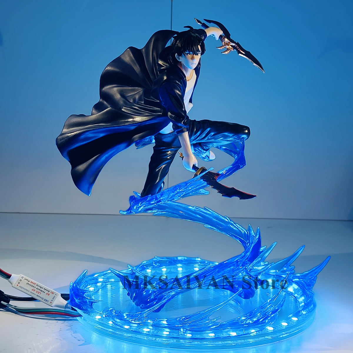 Schattenmonarch Jinwoo 3D Vortex Statue