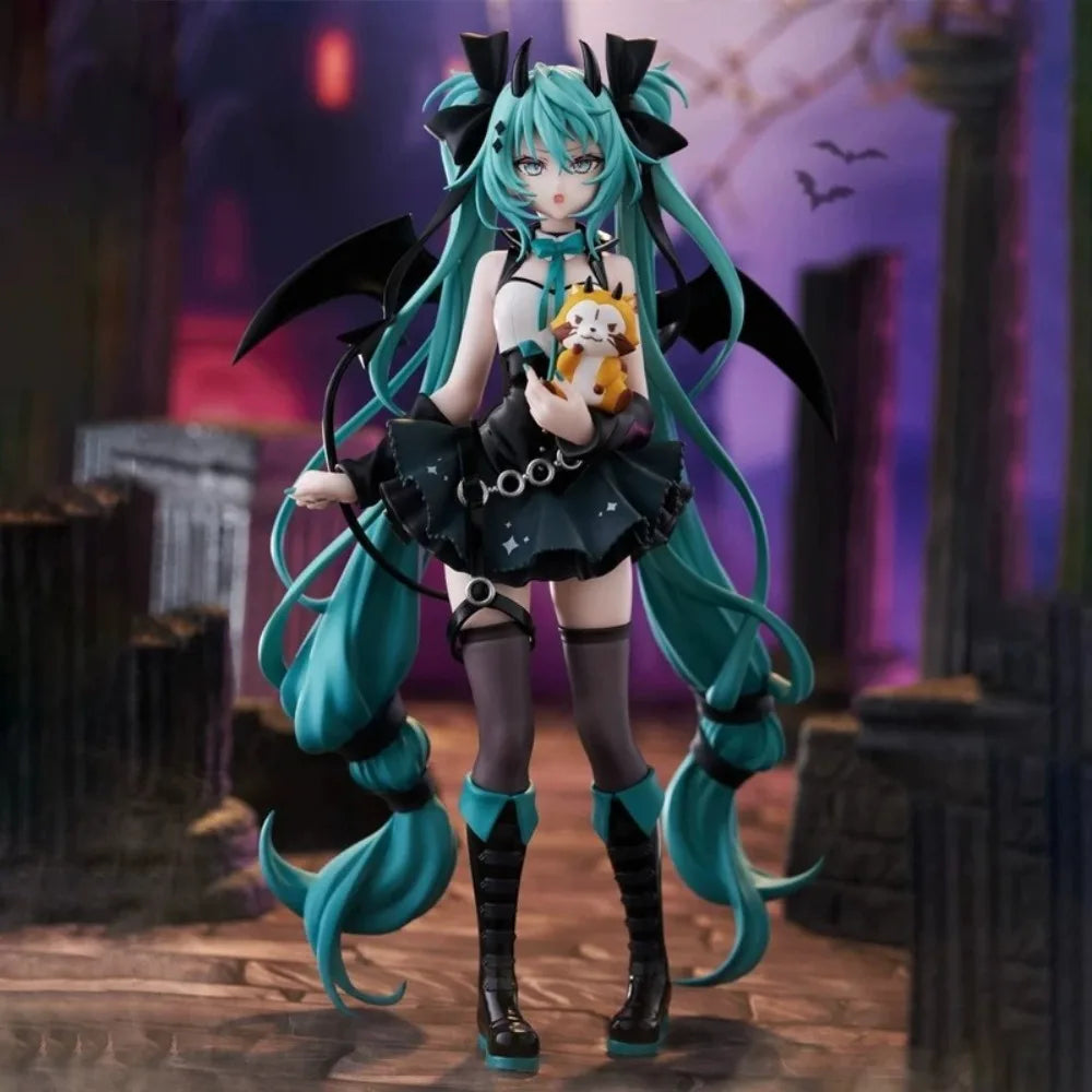 Hatsune Miku 19CM Little Devil Raccoon Figure