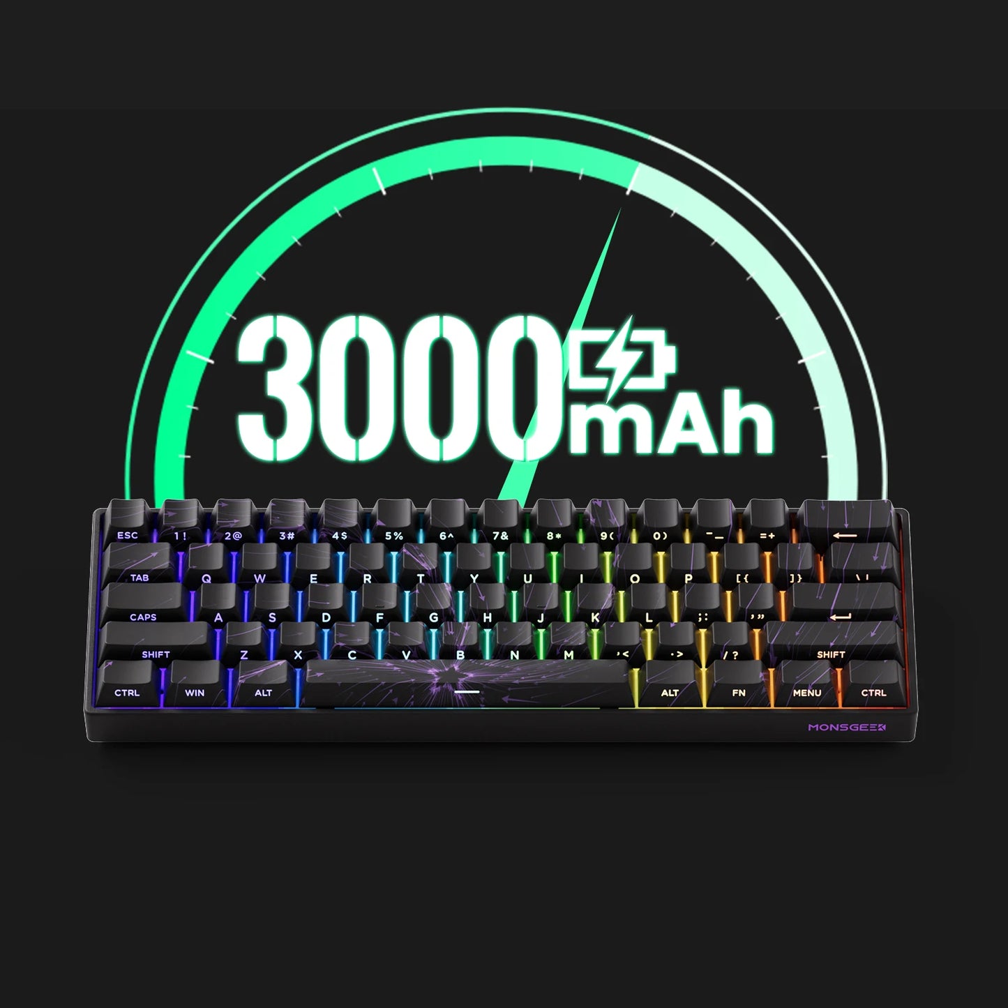 60% Wireless Rapid Trigger Tastatur