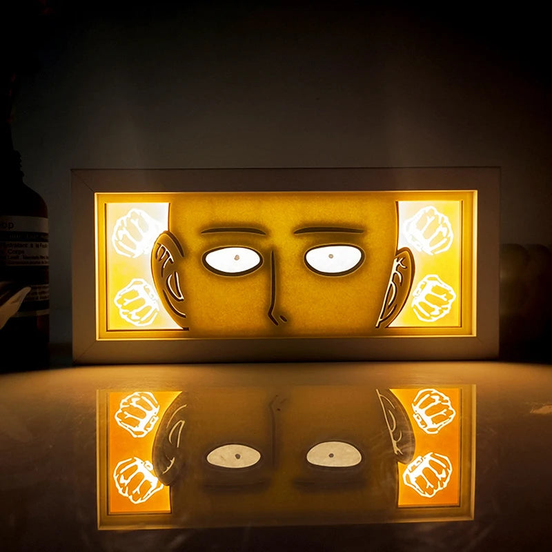 Handgefertigte 3D Anime Lichtbox