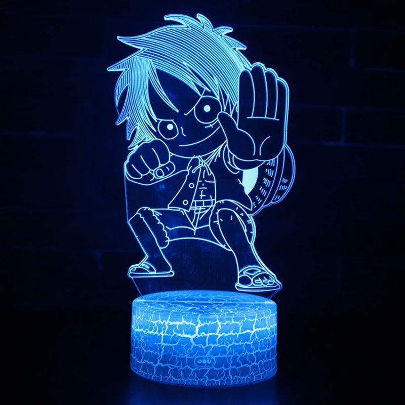 Gear 5 Nika 3D Illusionslampe