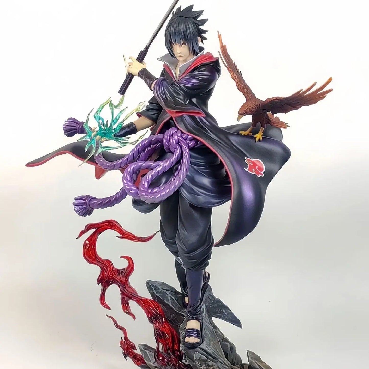 hot 24cm NarutoUchiha Sasuke Anime Figure Uzumaki Naruto Action Figurine Model Pvc Statue Desk Ornament Collection Toy Xmas Gift