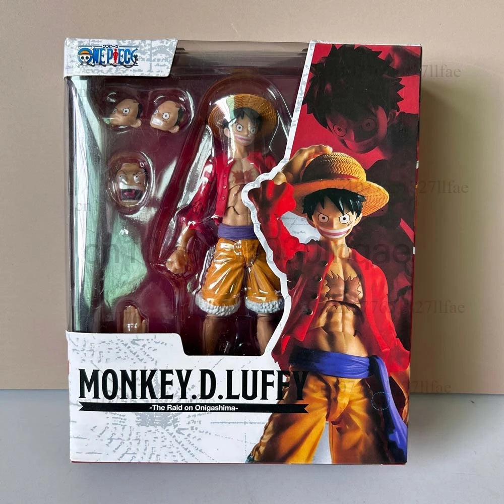 One Piece S.H.Figuarts Monkey D. Luffy Gear 5 NIKA Action Figure ONE PIECE Luffy Figure Movable Joint Collection Model Toys Christmas Gift