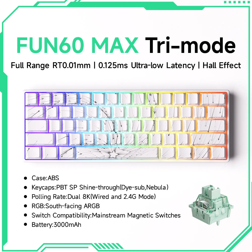 60% Wireless Rapid Trigger Tastatur