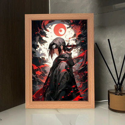 Premium Anime 3D Lichtkunst Rahmen