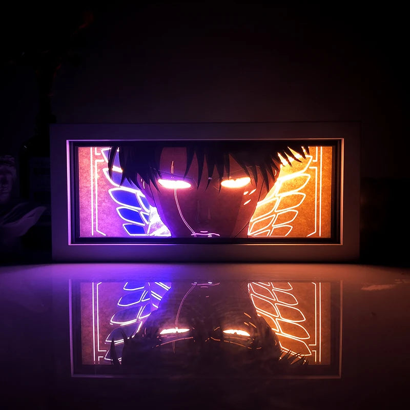 Handgefertigte 3D Anime Lichtbox