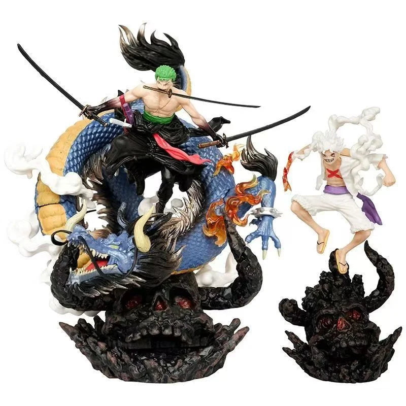 One Piece – Roronoa Zoro vs. Kaidou GK Statue | Epische Kampfszene Actionfigur