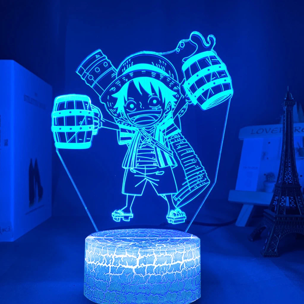 Gear 5 Nika 3D Illusionslampe