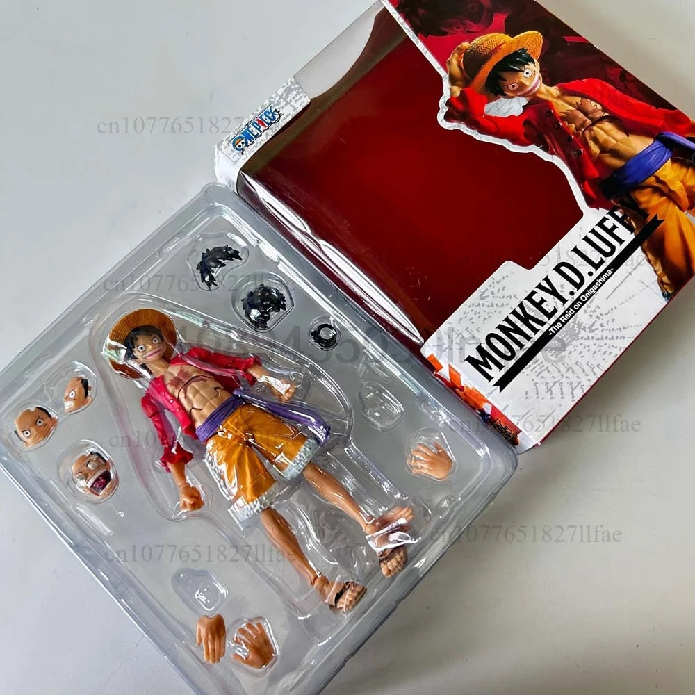 One Piece S.H.Figuarts Monkey D. Luffy Gear 5 NIKA Action Figure ONE PIECE Luffy Figure Movable Joint Collection Model Toys Christmas Gift