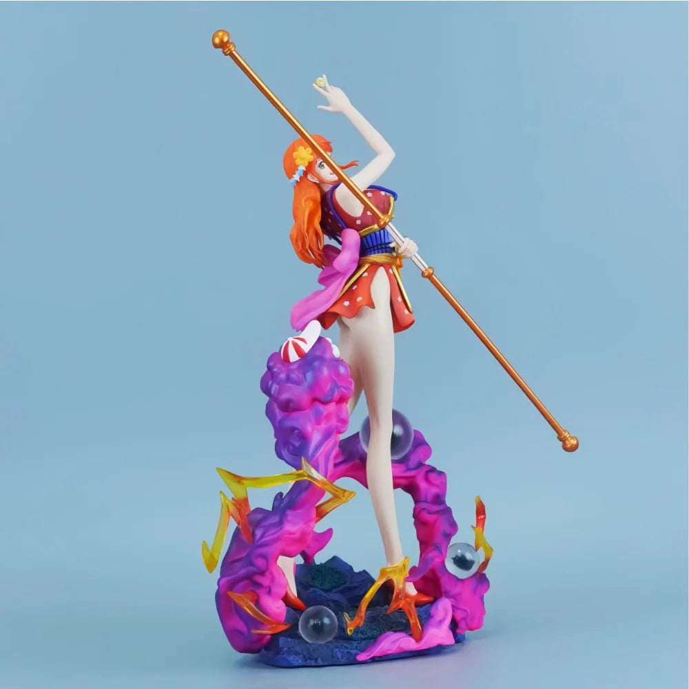 One Piece – Nami Actionfigur 30 cm | PVC Statue Schreibtisch-Dekoration