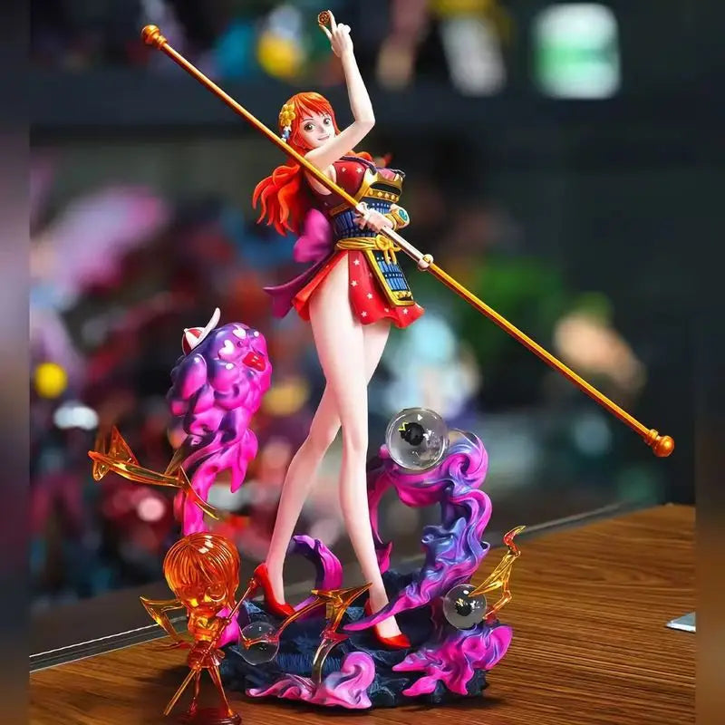 Nami Samurai Wano Kuni Sammlerstatue 30cm
