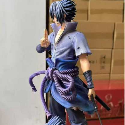 12.99inch/33cm Naruto Nirvana Sasuke Six Realms Uchihatobi Anime Figures Can Be Movable Summon Pvc Favorites Dominant Toys Gifts