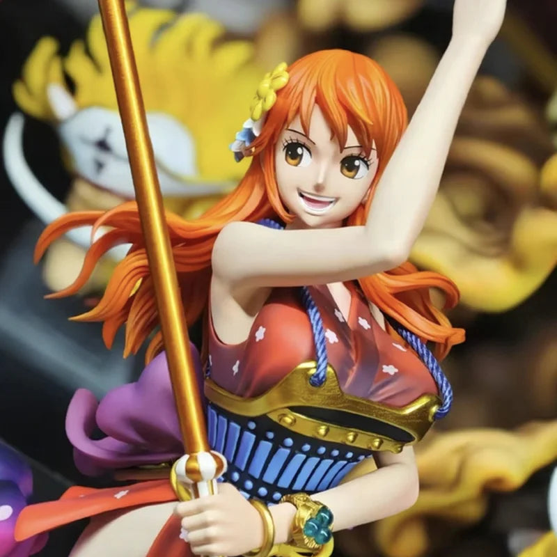 Nami Samurai Wano Kuni Sammlerstatue 30cm