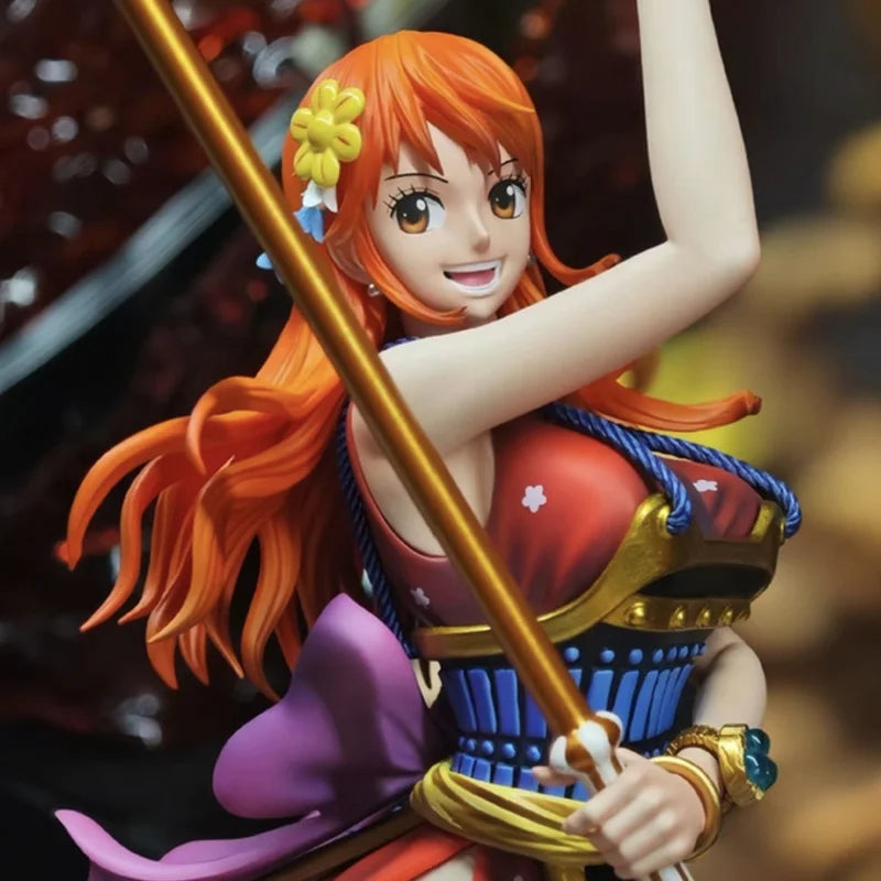 Nami Samurai Wano Kuni Sammlerstatue 30cm