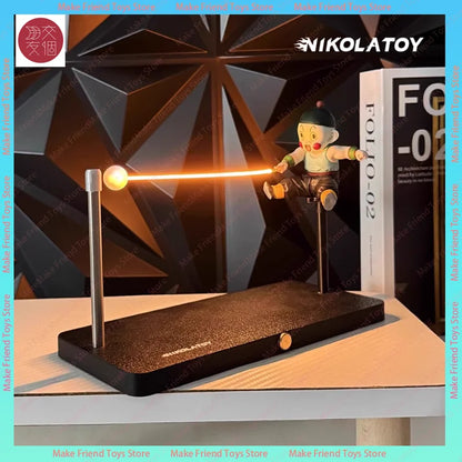 Dragon Ball Z Goku Magnetic Led Lamp Kamehameha Wave Light Anime Night Light Mood Light Desk Decor For Japanese Anime Fans Gifts