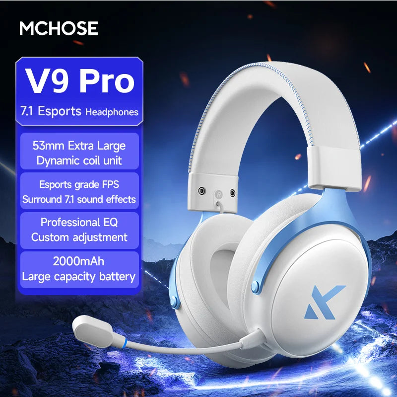 V9 PRO Wireless 7.1 Gaming Headset