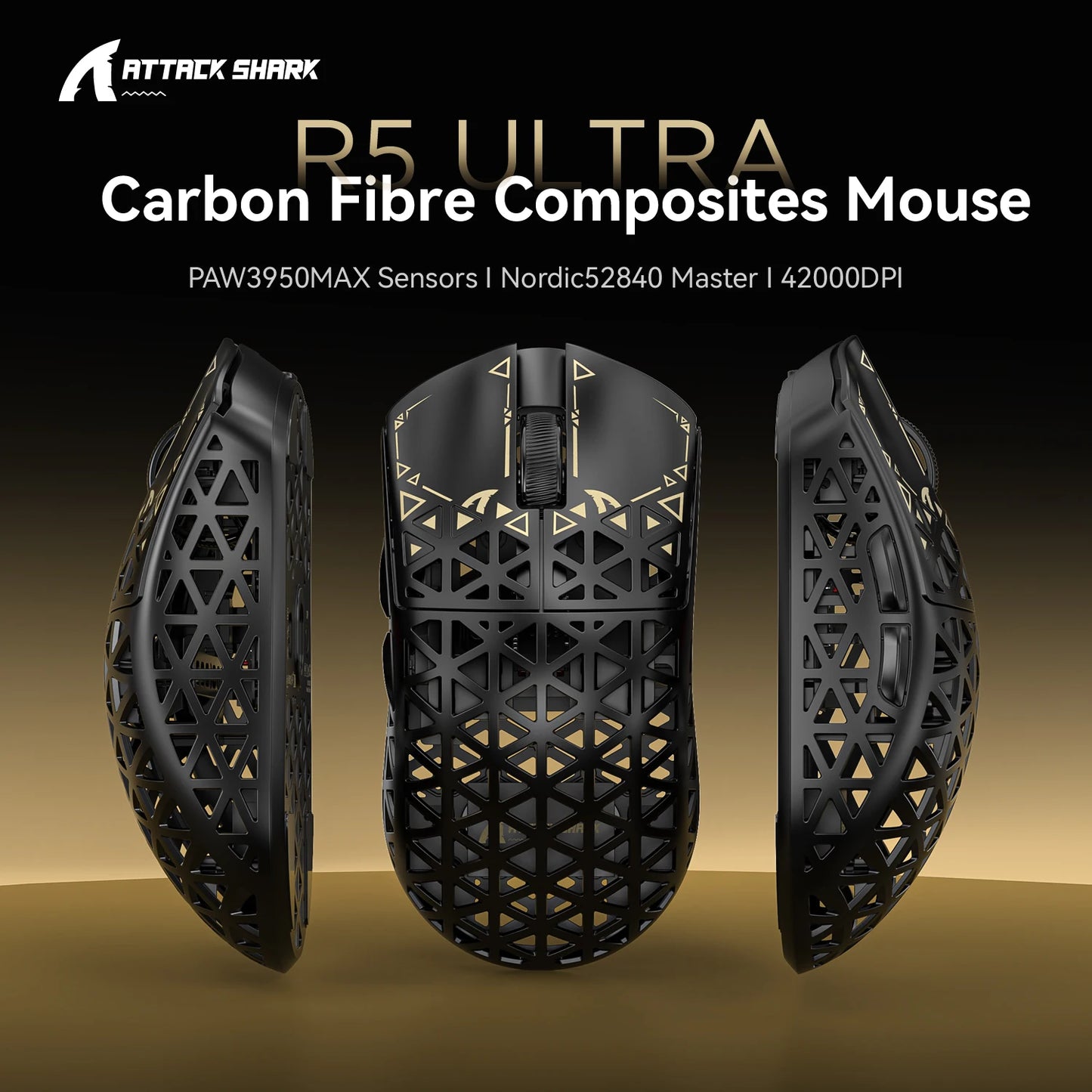 R5 Ultra Carbon Gaming Maus