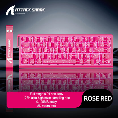 ATTACK SHARK X68HE Magnetisches Gaming Keyboard | 8000Hz, SOCD, Rapid Trigger