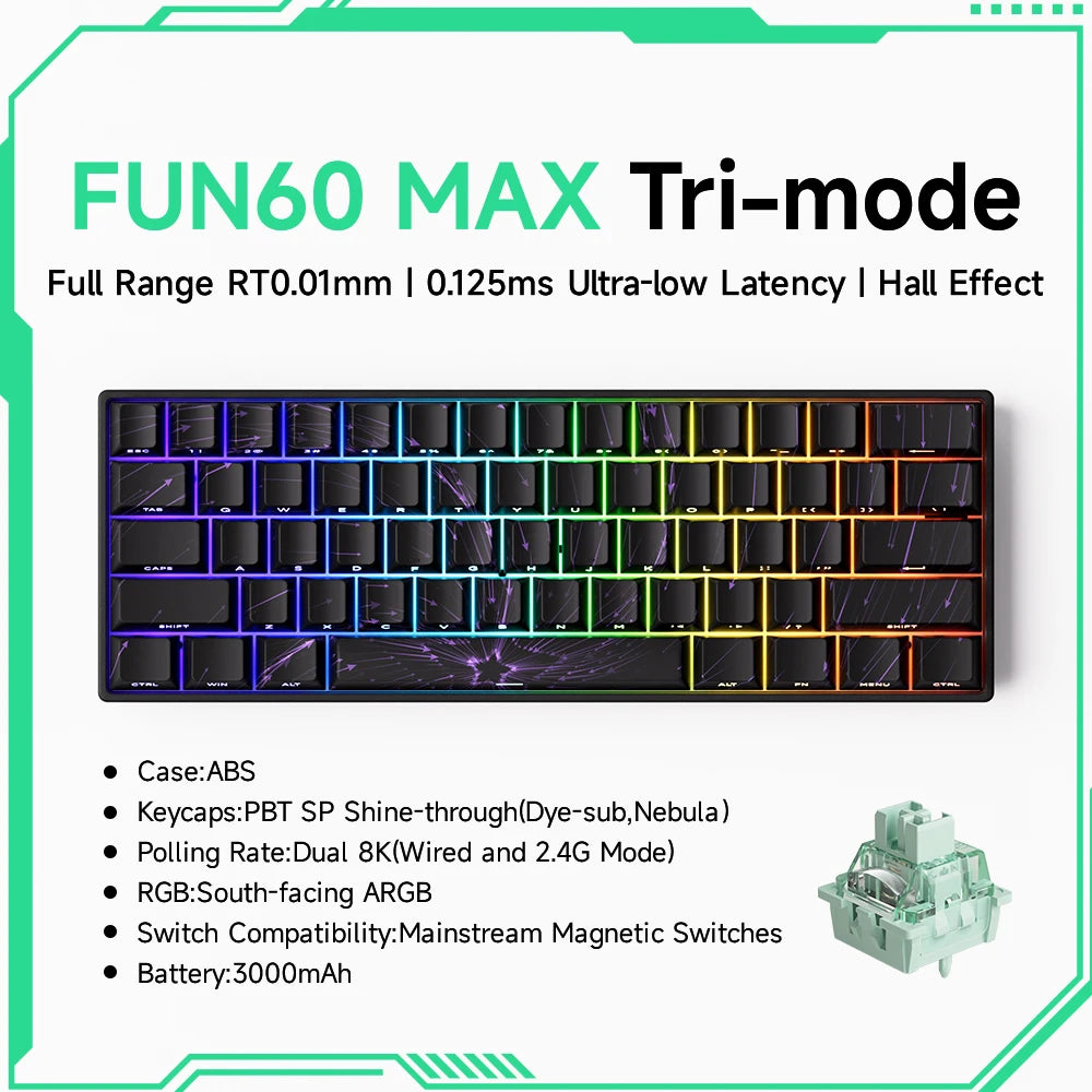 60% Wireless Rapid Trigger Tastatur