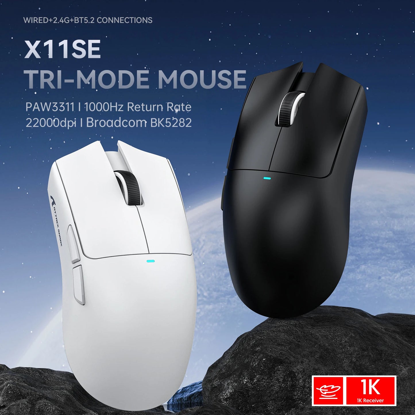 Ultralight Wireless Professional Gaming Mouse