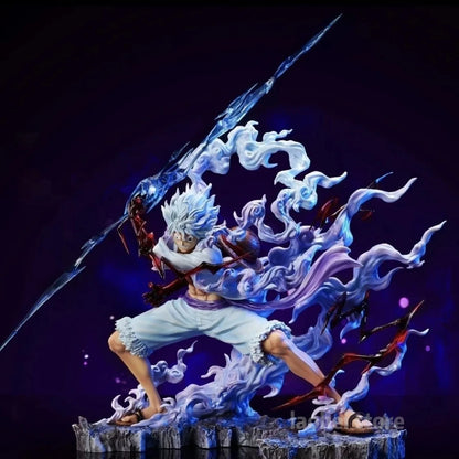One Piece – Monkey D. Luffy Gear 5 Actionfigur 25 cm | Nica Lightning Statue