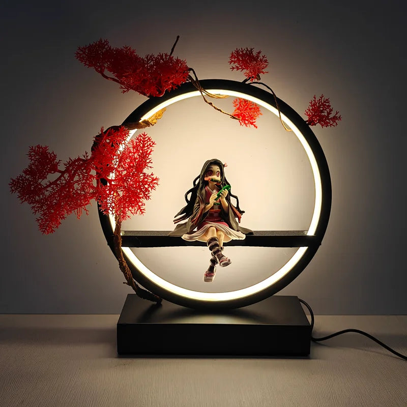 Dimmbare Anime 3D Hologramm Leuchte