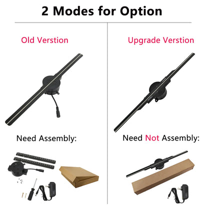 Schwebendes 3D HD Hologramm Display