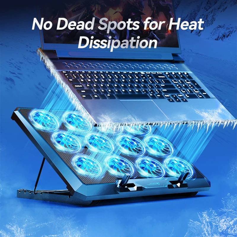 12-Fan Silent Performance Cooling Station