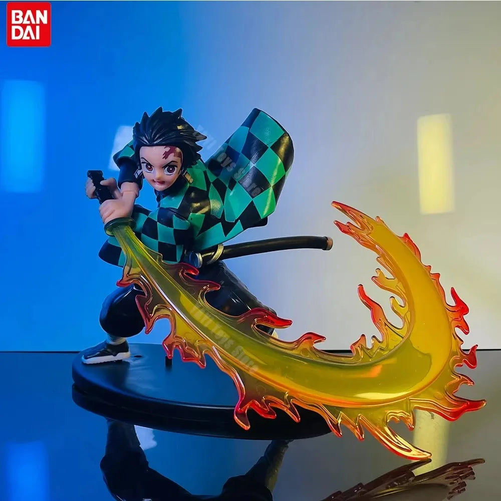 Demon Slayer – Tanjiro, Zenitsu & Rengoku Actionfiguren Set | PVC Sammlung