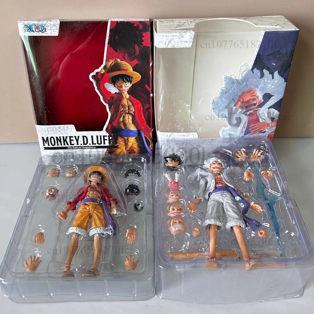 One Piece S.H.Figuarts Monkey D. Luffy Gear 5 NIKA Action Figure ONE PIECE Luffy Figure Movable Joint Collection Model Toys Christmas Gift