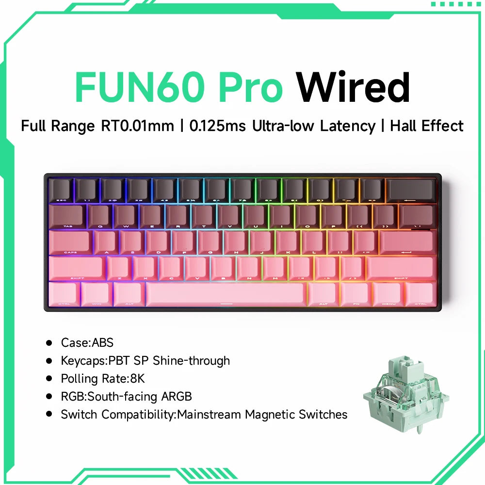 60% Wireless Rapid Trigger Tastatur