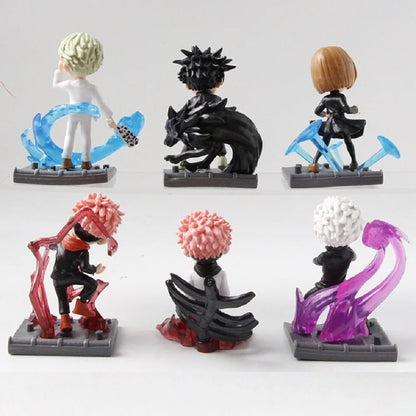 Cinematische Jujutsu Kaisen Kampf-Statuen