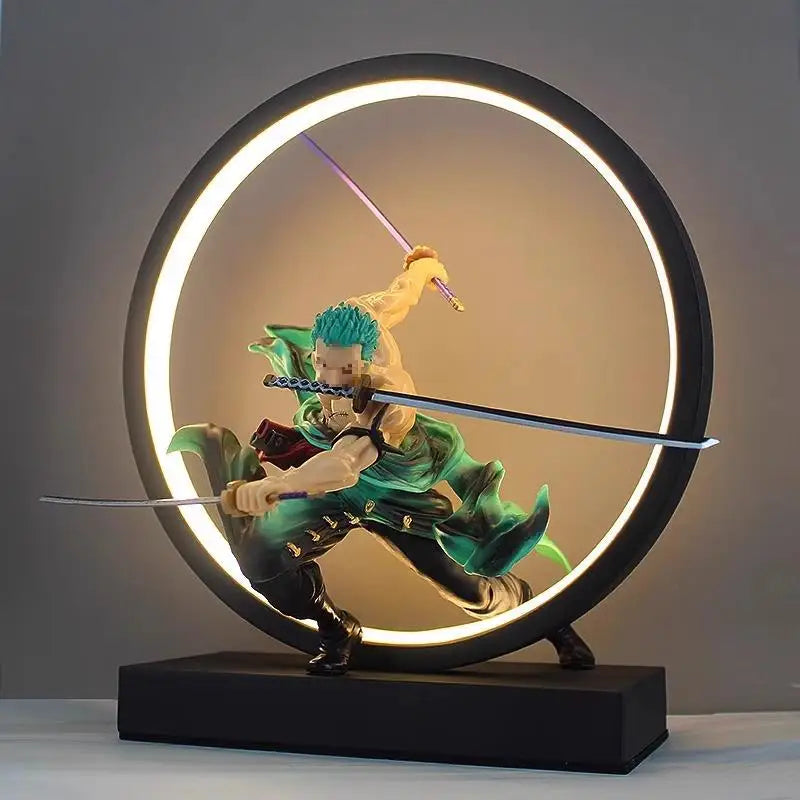 Dimmable Anime 3D Hologram Lamp