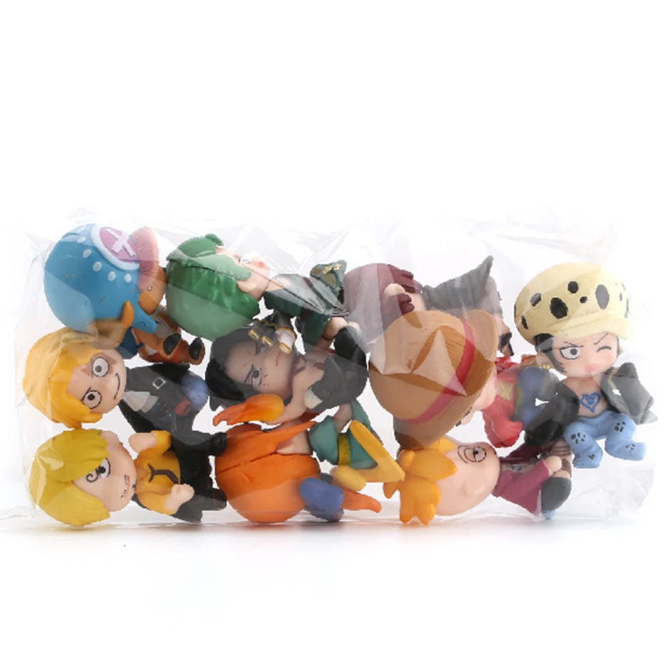 10-Piece Grand Line One Piece Figure Collection