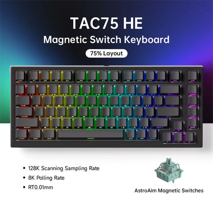 TAC75 Magnetische Rapid Trigger Tastatur