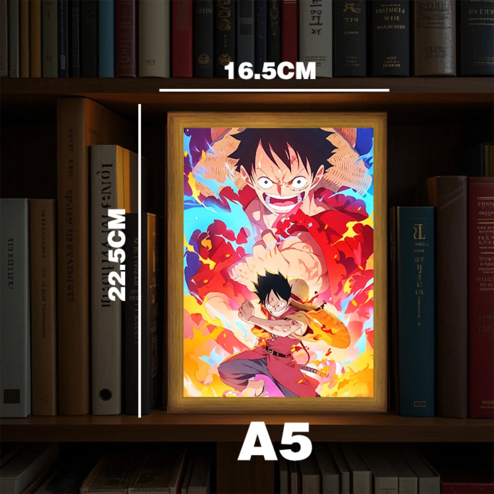 One Piece Premium LED Light Art Frame