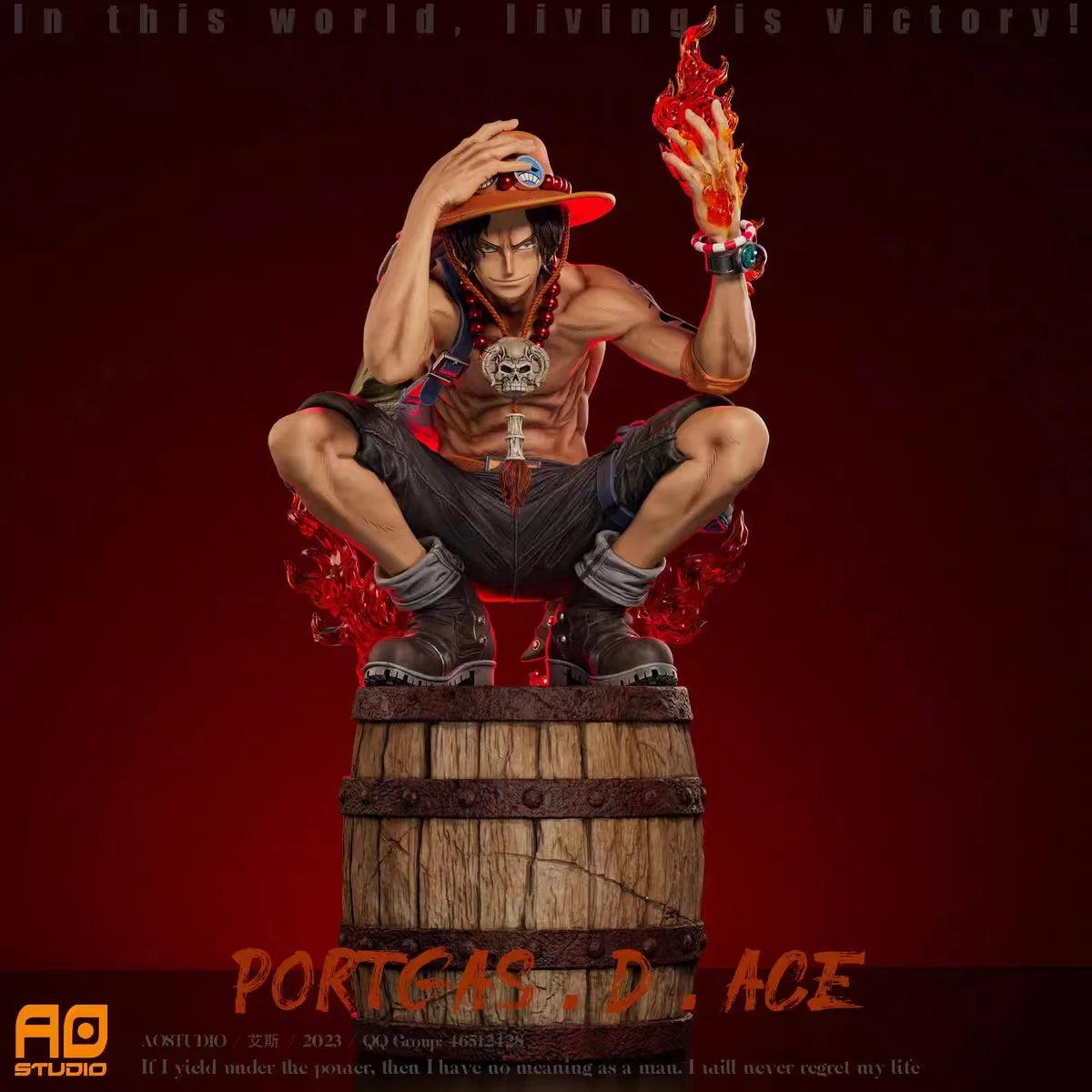 Ace Feuerfaust Limited Edition GK-Statue